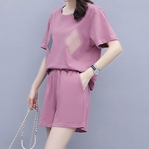 쉬블림로브 아가일 프린팅 상+하의 세트 데네스 GW1798