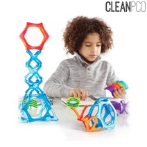 L_가이드크래프트 파워클릭스 오가닉 100pcs 나무블럭/가이트크래프트텍소/유아교구/원목장난감/놀이매트/블럭쌓기/원목블럭/숫자블럭/원목교구/도미노놀이, 단일 수량, 단일 수량