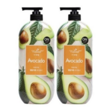 온더바디 더내추럴 바디워시 아보카도 900g 2개, 865ml