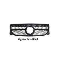벤츠 x247 glb 클래스 glb180 glb200 glb250 2020 2021 전면 후드 그릴 호환, 밝은 검정