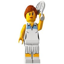 레고 미니피규어 3탄 8803 테니스 걸 -국내당일출발 정품