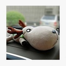 차량용 대나무숯 완구 공기청정용 사슴 10개묶음, 단일 총 수량