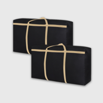 태스코나 대용량 방수 캠핑 이불 가방 중형(150L) 2개, 블랙