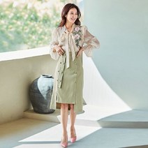 헬리꽁땡 (삽)발렌티 장미 자수블라우스+스커트(2종)