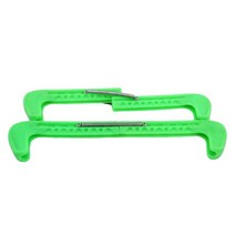 스케이트날집 가드독 쇼트트랙스케이트화 아이스하키 스케이트 날보호 커버 블레이드 가드 블레이드 가드 보호 미끄럼 방지 신발 보호대 액세서리, 초록