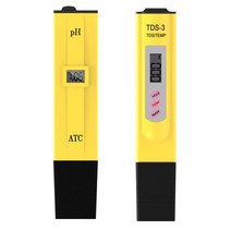 염도체크기 국염도계 영업용 막대 측정기 체크 수영장 및 아쿠아리움용 디지털 수질 측정기 PH/TDS/EC/온도, 06 빨간