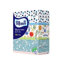 [조 은 마 켓 ] 잘 풀 리 는 집 리 얼 실 키 부 드 러 운 각 티 슈 180매 * 3곽 미 용 티 슈 무 형 광 천 연 펄 프 화 장 지 휴 지, 미용티슈 180매*3곽 - 1팩