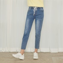 클로니아 소프트 블루 스트링 밴딩 스판 배기진 EC2W30