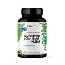 Emerald Labs Glucosamine Chondroitin + MSM - with Methylsulfonylmethane for Joints Cartilage Coll, 1