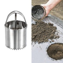 멀칭타공기 멀칭비닐 구멍 뚫기 천공기 펀칭 유공 모종심기 구멍파기, 소형 (6cm), 1개