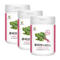 루바브 르바브 추출 추출물 고함량 분말 가루 파우더 국내산 100%, 3개, 230g