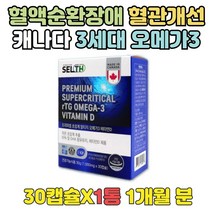혈관개선 중성지방낮추는음식 오메가3 비타민D 1개월