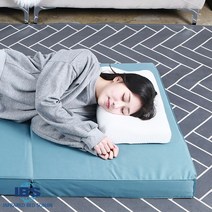 국산 납품 두꺼운 10cm 군용 매트 3단 접이식 기숙사 원룸 토퍼 바닥용 군납 매트리스