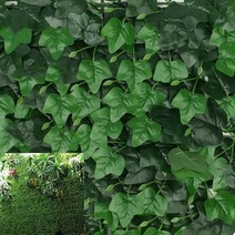 아이비 벽 인조 잔디 조경 블럭 잔디판 60X40CM 옥상잔디 잔디카페트 인조잔디매트