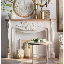 빈티지 벽난로콘솔 복도장 콘솔장식장 엔틱가구, A2365