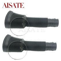 에어 서스펜션 페어 프런트 쇼크 업소버 고무 더스트 부츠 커버 링 W220 서스펜션 키트, 02 Rear