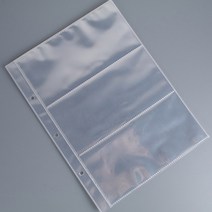 3공바인더속지 포토카드 콜렉트 엽서 3칸 10개 리필