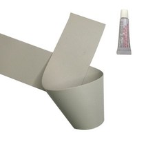 풍선 조립식 카약 카누 벨리보트 박은석로건리 50*1000mm 풍선 보트 카약 수리 패치 특수 공기 침대 딩기, 02 Gray