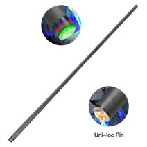 KONLLEN 탄소 샤프트 유니록 핀 3/8x8 방사형 핀 프레데터 콘렌 풀 큐용 메즈 웨이브 조인트 슈트 1175mm, 01 uniloc shaft_03 105 미리메터