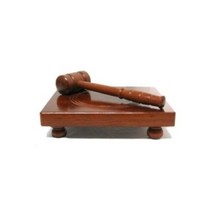 오너클랜 육형제 의사봉 大 (대) 고급 원목 우드 회의 모임[WAD37C7]