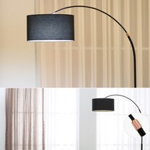 장스탠드 거실 무드등 모던 인테리어 조명 전구 택, 폴로장스탠드