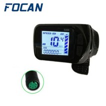 전동스쿠터 스로틀 소형전기차 24V/36V/48V/52V/60V S886 전기 자전거 LCD 디스플레이 패널 엄지 전자 스쿠터 5 핀 6 남성 방수, [04] 5pin female