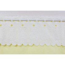 원단마트 balance curtain 엠보 봉 바란스 곰돌이(소) 레이스