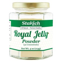 Stakich 스타키치 Royal Jelly 로얄젤리 파우더 113g, 1개, 1