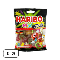 하리보 믹스 사우어 젤리, 100g, 2개