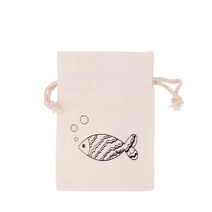 바이오로드 전통 민화 일러스트 복주머니 만들기, 물고기, 1개