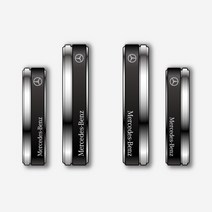 문콕방지 블랙 슈트 엠블럼 도어가드 메르세데스 벤츠, 1세트