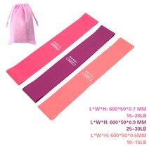 요가밴드 홈트 훈련 운동 체육관 저항 필라테스 탄성 고무 크로스 핏 밴드, 가방 포함 234