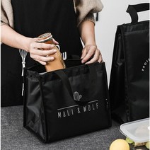 보온 보냉 나들이 가방 음료 도시락가방 소풍 피크닉 백 2가지 사이즈