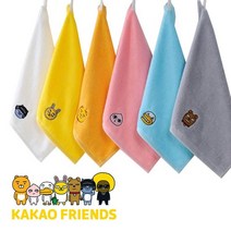 카카오프렌즈 주방타올 핸드타올 6P셋트 벌크, 없음