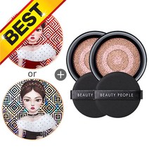 철벽녀 쿠션 18g 시즌10 우유단백질 앰플 (본품+리필2), 블랙퀸, 23호