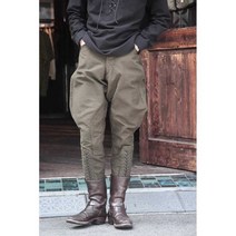 남성 승마바지 승마복 배기팬츠 조거팬츠 승마, S 터키군 녹색