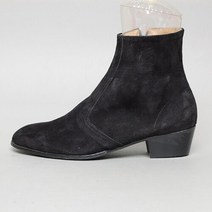 코지 남자 유연한 로얄 소가죽 5cm 키높이 워커 부츠