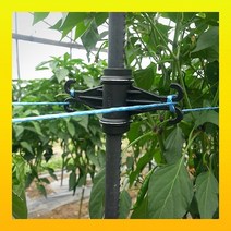 주신기업 / 고추끈 매는 클립(25mm파이프용) - 40cm 100개