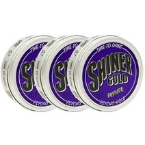 샤이너 골드 사이코 홀드 포마드 3팩, 3pack