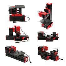 보링 밀링 선반 mini diy 6 in 1 전동 변압기 mini lathe machine jigsaw grinder driller driller sanding turn, 나는 플러그
