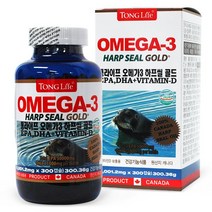 통라이프 오메가3 하프씰 골드 300정, 1개