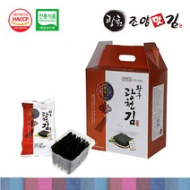 광천조양맛김 왕후광천김 도시락김 전장김 식탁김, 1박스, 식탁김15봉지