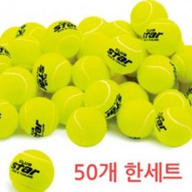 - [마이도매]스타 클럽테니스 공50개세트/연습용/볼