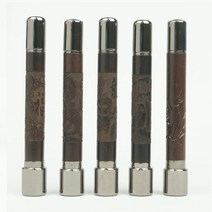 [삼촌네도장] 벽조목 만년도장 결재인 단면 양면, 단면-십장생, 소전체(한문만), 검정