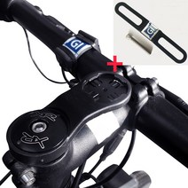 [각도조절스템] 금일솔루션 자전거 핸드폰 거치대 스템거치대 가민마운트 호환품 안전 실리콘 밴드, 01 가민마운트 풀세트