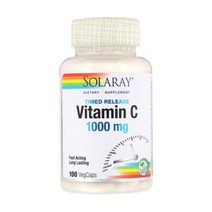 솔라레이 서방형 비타민C 1 000mg 베지 캡슐 100정