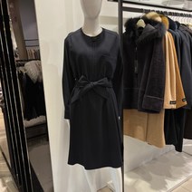 조이너스 여성정장 라운드 롱 원피스 벨트세트 정장