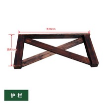 조립식 평상 야외 여름 벤치 제작 휴가 테라스, 001㎡, 브라운계열 90*45