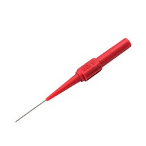30V 자동차 팁 프로브 진단 도구 멀티 미터 테스트 리드 확장 백 피어싱 바늘 자동 키트 기계 4 피스, [02] Red, 02 Red