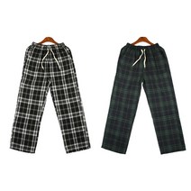 리드로 남녀공용 체크 타탄 와이드팬츠 SD-220371